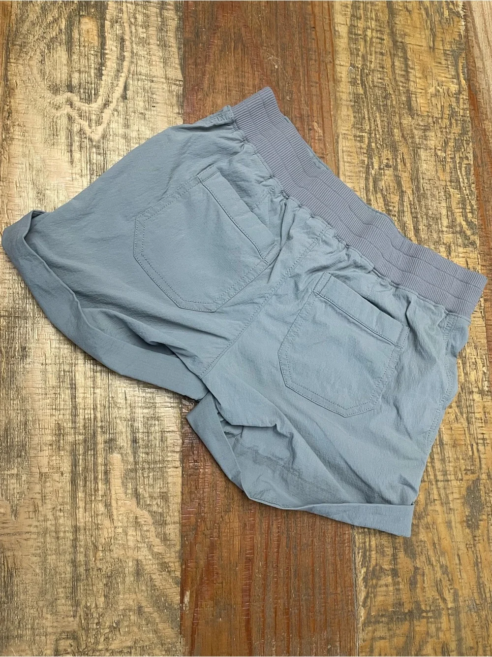 Lot /3 Athleta Trekkie Shortie Shorts Women's Size 2 Green Nylon hiking Outdoor - Picture 3 of 9